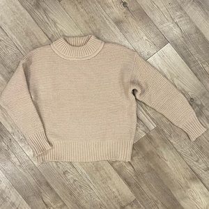 Chunky Knit Long Sleeve Turtleneck Sweater